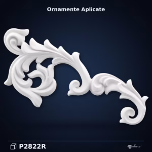 Element Decorativ Poliuretan 41x61 cm Frunza Acant Dreapta