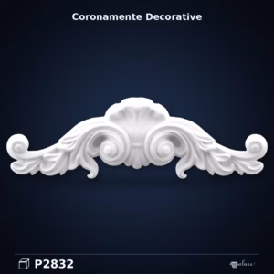 Fronton Decorativ din Poliuretan 5x62 cm pentru Uși