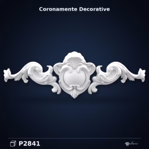 Fronton Decorativ Poliuretan Clasica 19x153 cm Usi si Ferestre