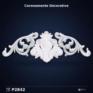 Fronton Clasic Decorativ din Poliuretan 21x266x91 cm