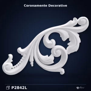 Fronton Decorativ Poliuretan 9x107x72 cm Usi si Ferestre