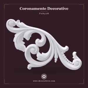 Coronament Decorativ din Poliuretan 9x107x72 cm