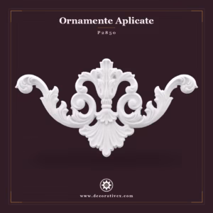 Ornament Relief Din Poliuretan 26x48 cm Pentru Perete