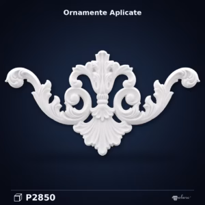 Ornament Relief Din Poliuretan 26x48 cm Pentru Perete