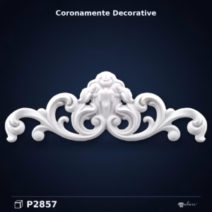 Fronton Decorativ Poliuretan 5x89x31 cm Clasic