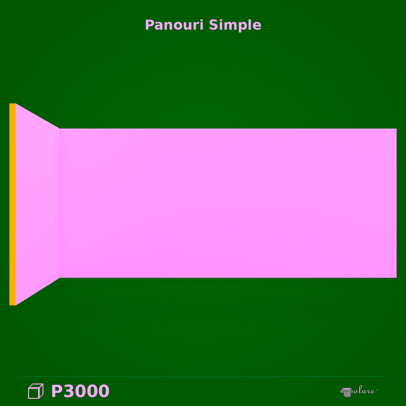 Panou Decorativ Perete Poliuretan Neted 63×288 cm