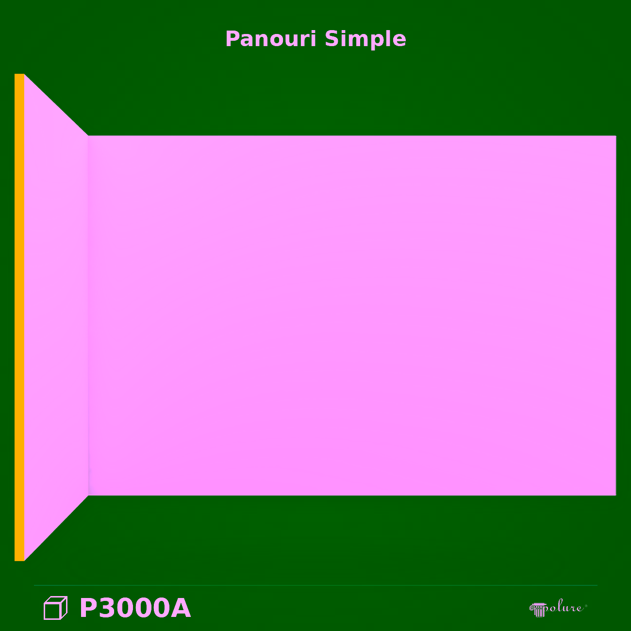 Panou Perete Poliuretan Neted 97×288 cm pentru Interior