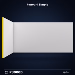 Panou Decorativ Perete din Poliuretan 50x101x2 cm Neted