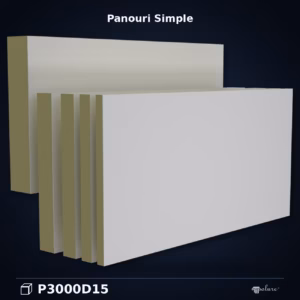 Panouri Perete 3D Poliuretan 72x146x15 cm Geometrice