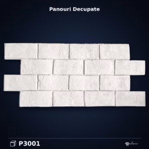 Panou Decorativ 3D Poliuretan Texture Caramida 61x135 cm