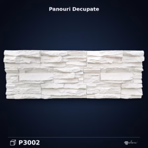 Panou Decorativ Perete din Poliuretan Reliefat 30x95 cm