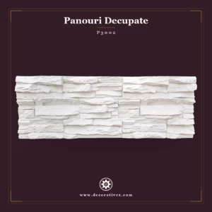 Panou Decorativ Perete din Poliuretan Reliefat 30x95 cm