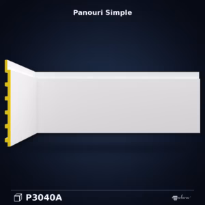 Panou Decorativ Perete Poliuretan P3040A 45x240 cm