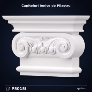 Capitel Pilastru Poliuretan Ionic Volute 6x21x15 cm