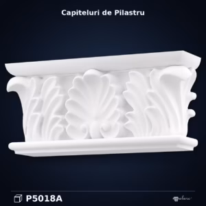 Capitel de Pilastru Poliuretan Motif Relief 6x23x11 cm