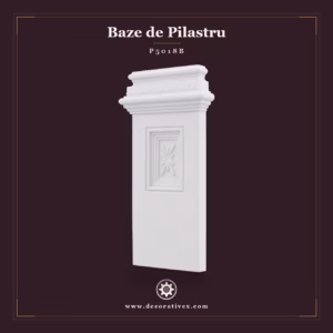 Bază Pilastru Poliuretan 5x23x45 cm Profil Clasic