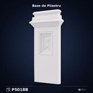 Bază Pilastru Poliuretan 5x23x45 cm Profil Clasic