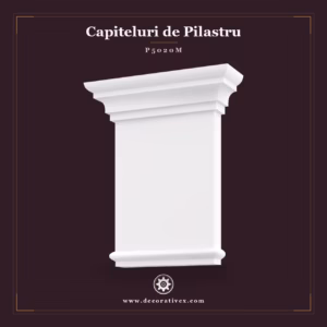 Capitel Pilastru Neoclasic din Poliuretan 7x26x31 cm