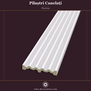 Pilastru Canelat din Poliuretan 3x25x240 cm Decorativ