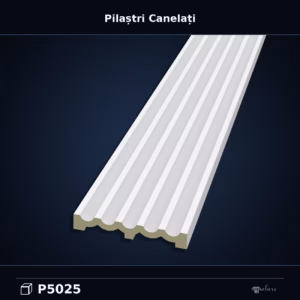 Pilastru Canelat din Poliuretan 3x25x240 cm Decorativ