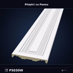 Pilastru din Poliuretan Panou Neted 3x30x240 cm