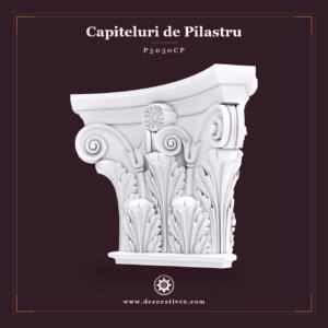 Capitel Pilastru Poliuretan 25x91x70 cm Model Clasic