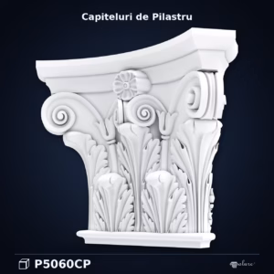 Capitel Pilastru Poliuretan Motif Acant 30x109x84 cm