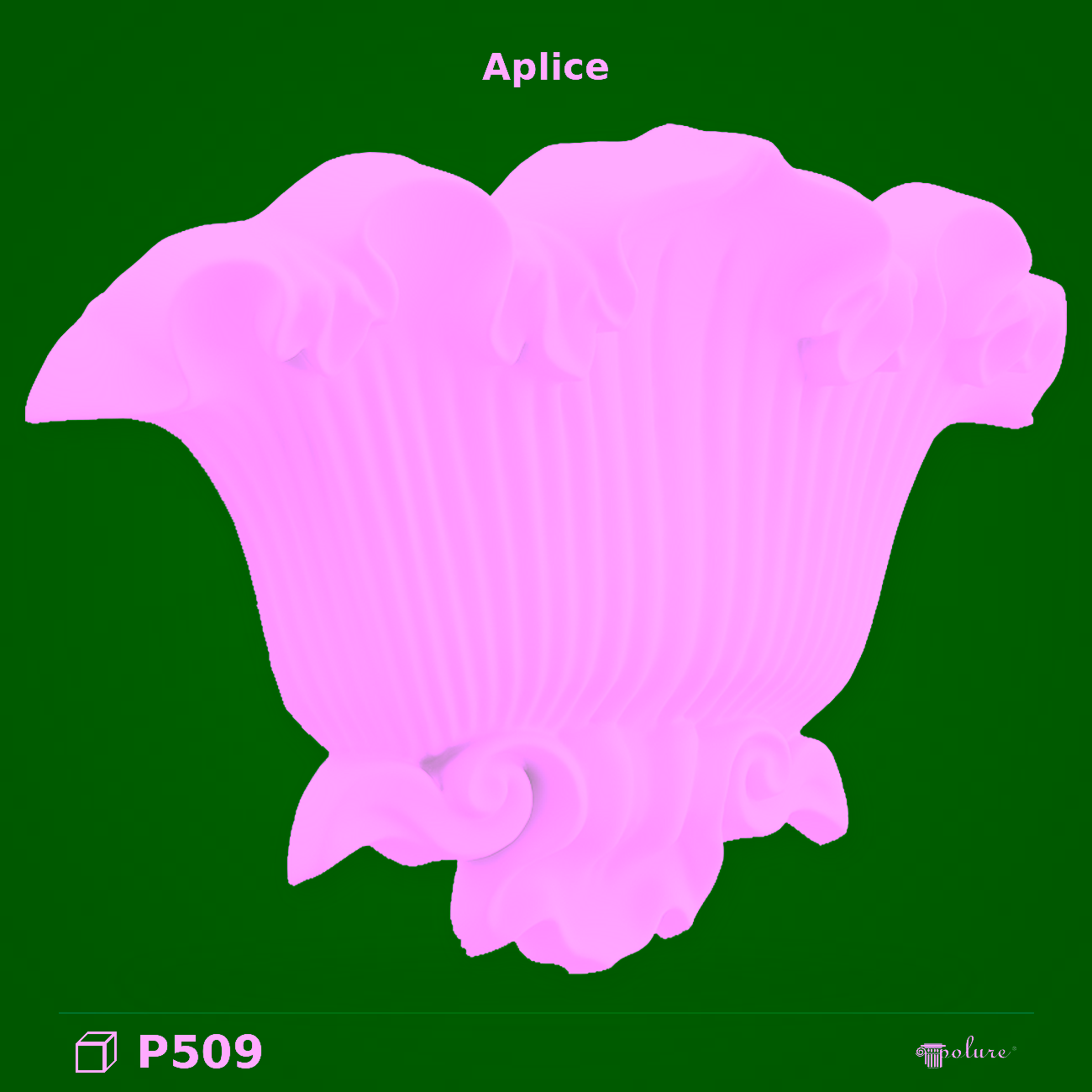 Aplică Perete Decorativă din Poliuretan 9x36x25 cm