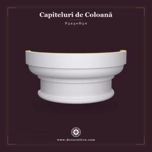 Capitel Coloana din Poliuretan 21x43 cm Profil Clasic