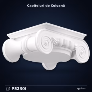 Capitel Ionic din Poliuretan 36x47x19 cm Decorativ