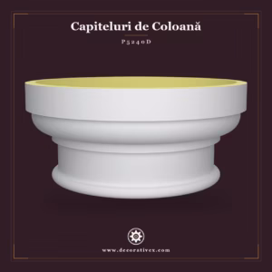 Capiteliu de Coloană din Poliuretan 56x56x25 cm