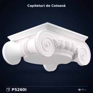 Capitel Ionic din Poliuretan pentru Coloane 70x93 cm