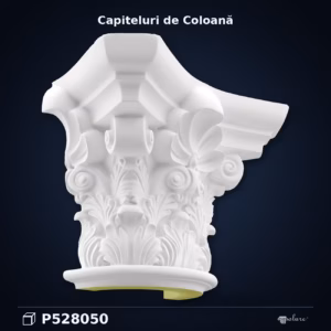 Capitel Coloana din Poliuretan Model Corintic 64x128 cm