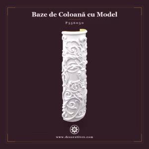 Jumătate de Coloană Sculptată din Poliuretan 72x202 cm