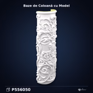 Jumătate de Coloană Sculptată din Poliuretan 72x202 cm