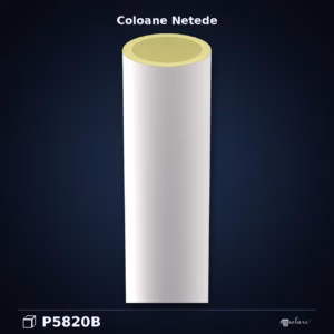 Coloană decorativă netedă din Poliuretan 20x20x240 cm