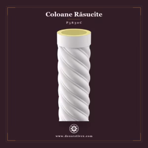 Coloană Decorativă Helix din Poliuretan 30x260 cm