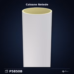 Coloană Cilindrică Netedă din Poliuretan Decorativ