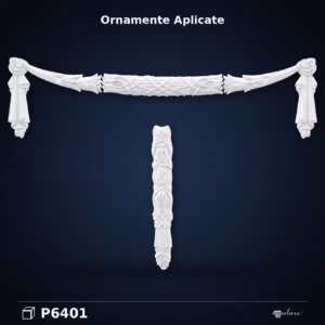 Ornament Decorativ din Poliuretan cu Relief Clasic 66x105 cm