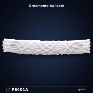 Ornament Decorativ din Poliuretan 8x42 cm pentru Perete