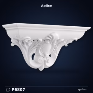 Consolă Decorativă din Poliuretan 10x34 cm Model Clasicul