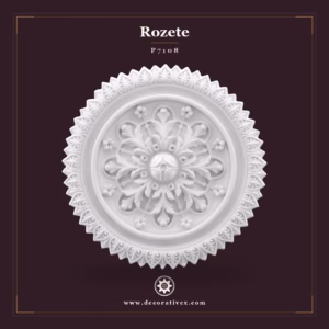 Rozetă Tavan Poliuretan 32x32 cm Model Clasic Decorativ