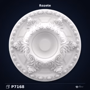 Rozetă de Tavan Clasică din Poliuretan 118x10 cm Decorativă