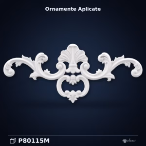 Ornament Decorativ din Poliuretan cu Relief Clasic 24x55 cm