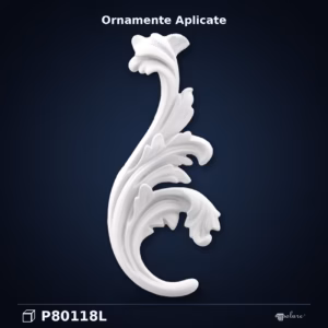 Ornament Decorativ Clasic din Poliuretan 21x9 cm