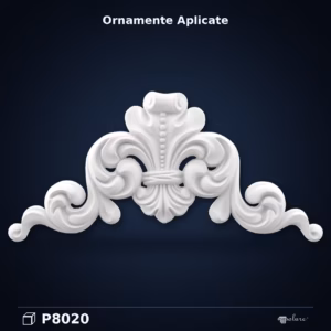 Ornament Decorativ Poliuretan 35x75 cm cu Motive de Acant