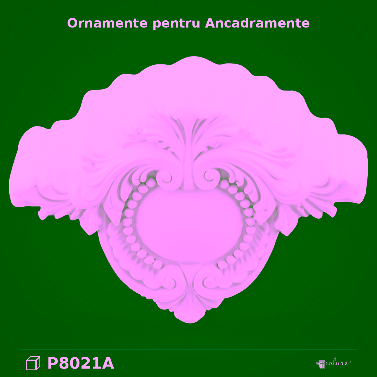 Element Decorativ din Poliuretan pentru Ancadrament 27x65x49 cm