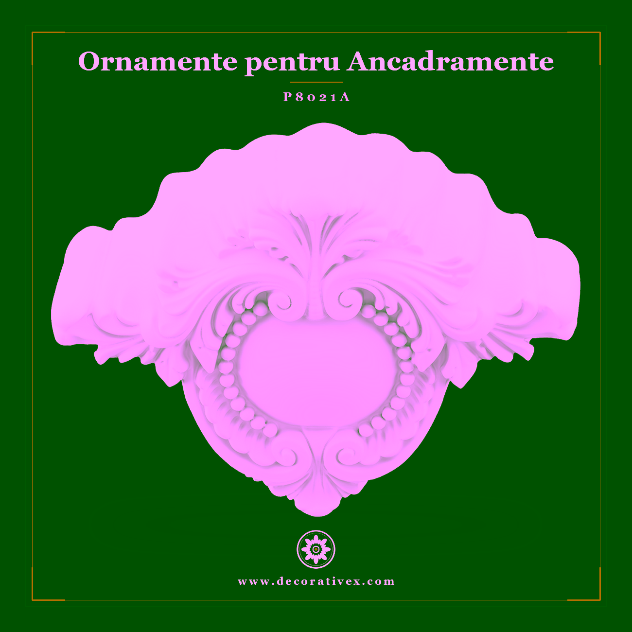Element Decorativ din Poliuretan pentru Ancadrament 27x65x49 cm