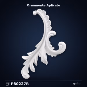 Ornament Decorativ Sculptat din Poliuretan 25x16 cm