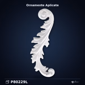 Ornament Decorativ Sculptat din Poliuretan 23x8x2 cm